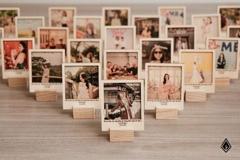 Tranh gỗ mini để bàn | Quà tặng tri ân tinh tế, thanh lịch