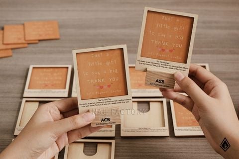 Tranh gỗ Beech mini | Tùy chỉnh in theo yêu cầu