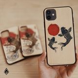 ốp lưng gỗ khắc laser Nau Factory