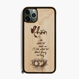 ốp lưng gỗ iphone 11 promax