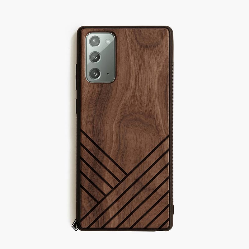 Walnut Mous Phone Case S21 Ultra Walnut Mous Case For Note 20