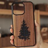 ốp lưng gỗ khắc laser Nau Factory