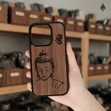 ốp lưng gỗ khắc laser Nau Factory