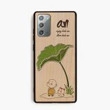 ốp lưng gỗ samsung note 20