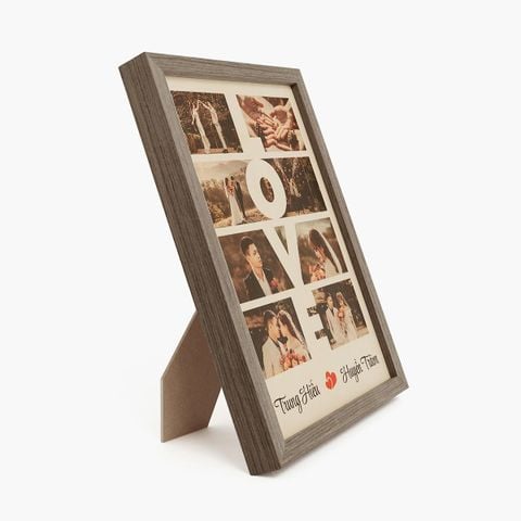 Tranh gỗ để bàn chữ LOVE