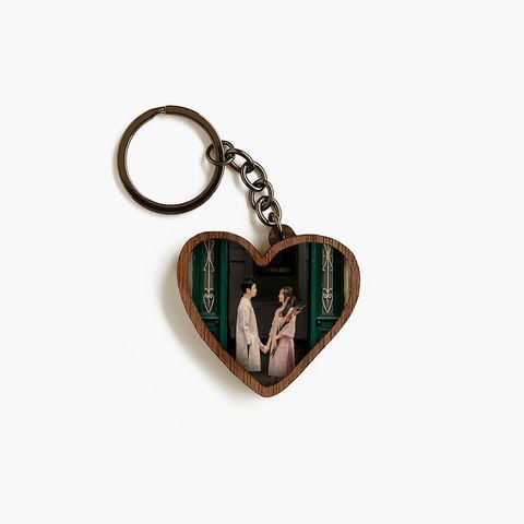 Móc khoá in hình - Trái tim