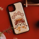 ốp lưng gỗ khắc laser Nau Factory