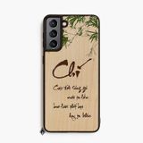 ốp lưng gỗ samsung s21