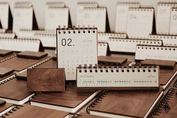 Set quà gỗ cao cấp | In/khắc theo yêu cầu