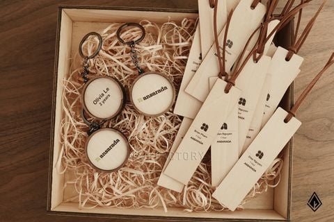 Bookmark gỗ | In logo theo yêu cầu