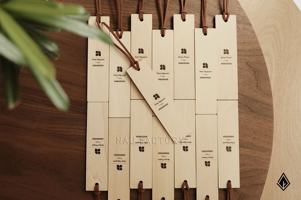 Bookmark gỗ | In logo theo yêu cầu