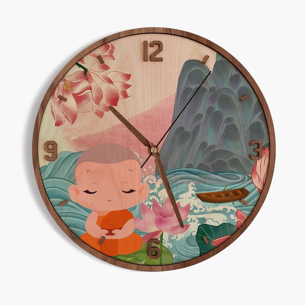 Tọa thiền bên suối