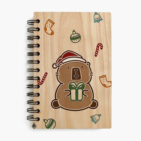 Capybara đón Giáng sinh