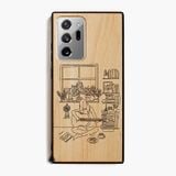 ốp lưng gỗ samsung note 20 ultra