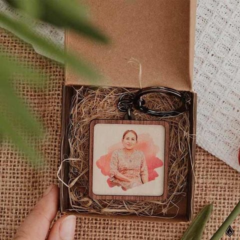 Móc khoá vẽ art (Style 4)