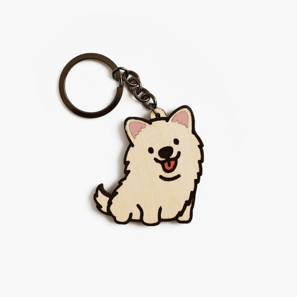 Chó samoyed vui vẻ