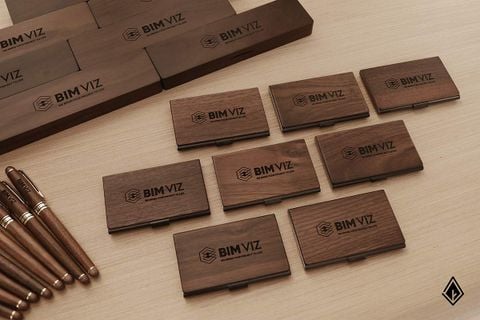 Set quà gỗ Walnut cao cấp