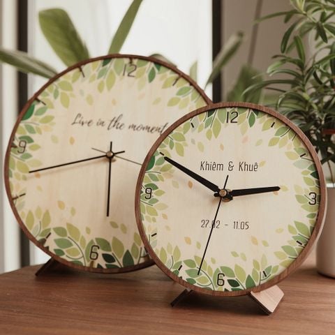 Hoạ tiết lá xanh