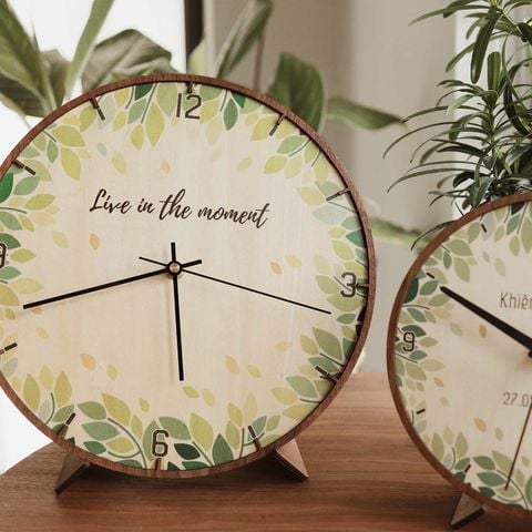 Hoạ tiết lá xanh