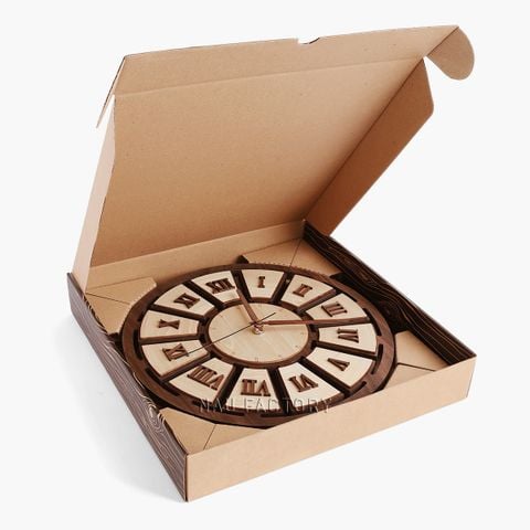 Đồng hồ gỗ la mã | Maple