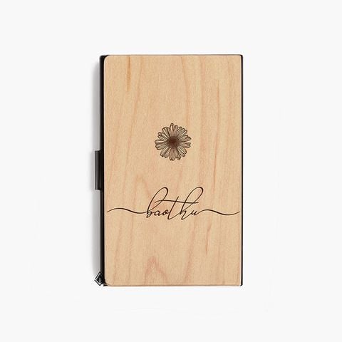 Hộp namecard | Hoa và tên