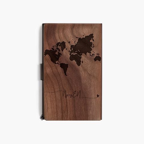 Hộp namecard | Bản đồ và tên