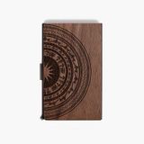 hộp đựng namecard gỗ Walnut