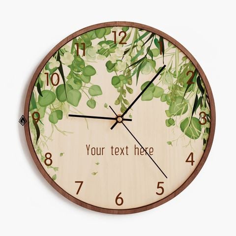 Hoạ tiết lá xanh