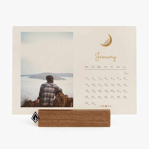 Lịch ảnh cá nhân hoá 2026