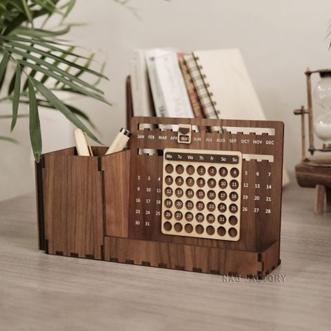 Lịch gỗ vạn niên | Walnut