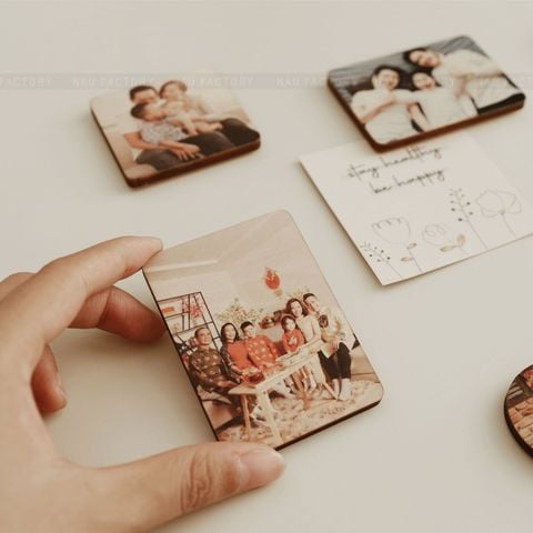 NAM CHÂM GỖ | HÌNH CHỮ NHẬT | DỌC