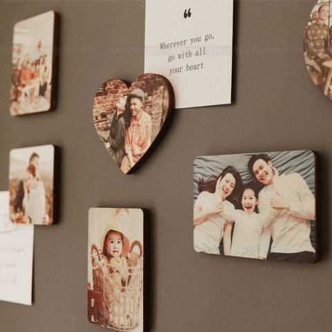 NAM CHÂM GỖ | HÌNH TRÁI TIM