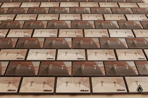 Hộp name card gỗ Maple | In UV theo yêu cầu