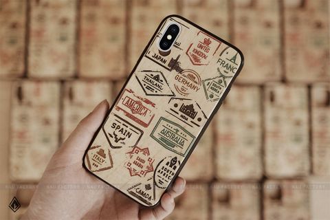 Ốp lưng gỗ khắc logo