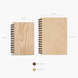 Sổ tay gỗ Maple
