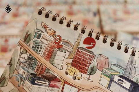 Set quà tặng gỗ Maple in theo yêu cầu