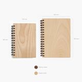 Sổ tay gỗ Maple
