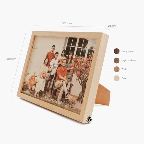 KHUNG TRANH ĐỂ BÀN | KHUNG GỖ OAK