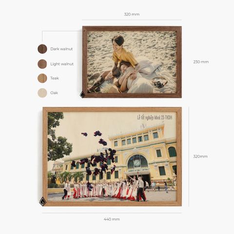 TRANH GỖ TREO TƯỜNG | KHUNG GỖ OAK
