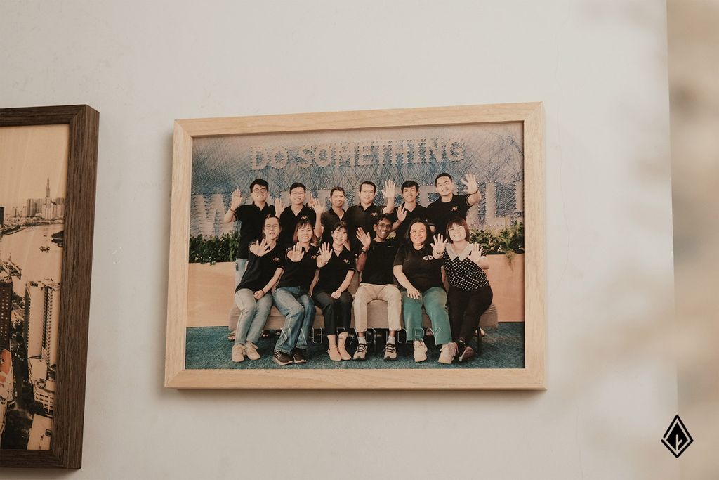 Tranh gỗ treo tường | In hình tập thể, đội nhóm