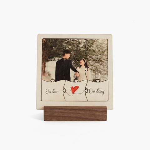 Tranh gỗ xếp hình và in chữ | Tranh Puzzle