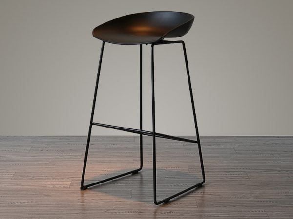  HY8 - Ghế Bar Hay About A Stool Chân Sắt Sơn Tĩnh Điện 