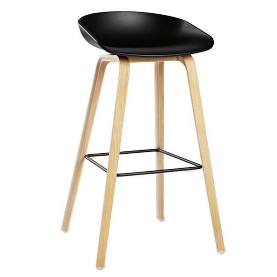  HY11 - Ghế Bar Hay About A Stool Chân Sắt Giả Gỗ 