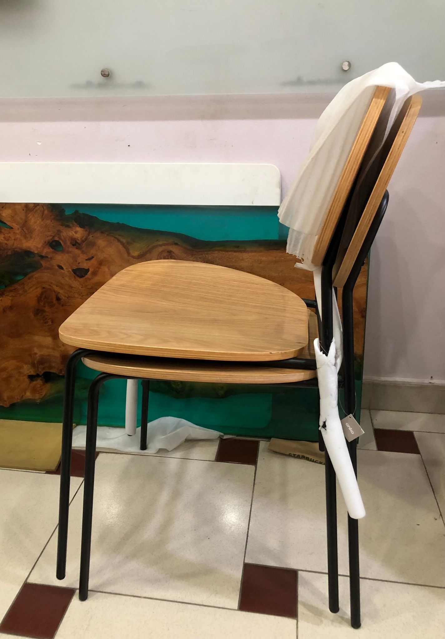  GHẾ TIMBER SEAT DINING 