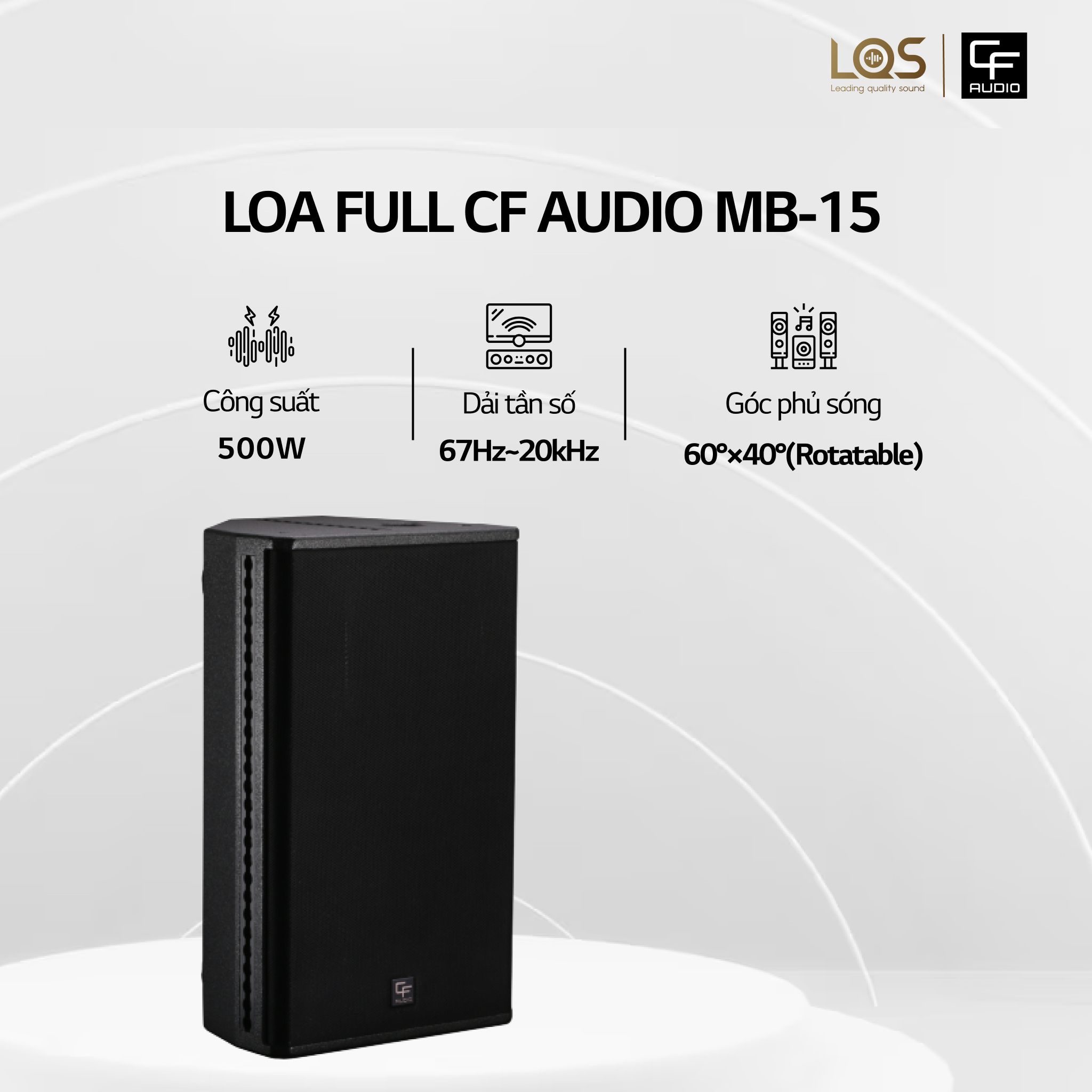  Loa Full CF Audio MB-15 