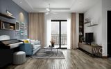 Chung cư Times City T1 83m2 (2 ngủ, 1 khách, 1 phòng đọc sách) 