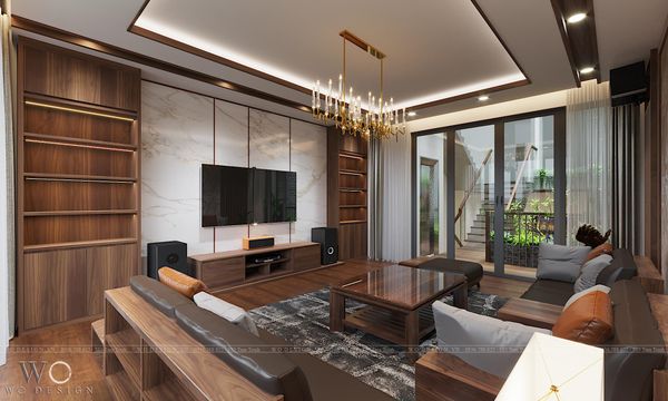 Phòng khách Tầng 2 Biệt thự Hữu Bằng (Anh Tuấn) 