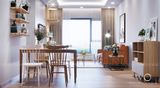 Khu bếp ăn - Gelexia CT3 Căn 08 - Thiết kế mộc 