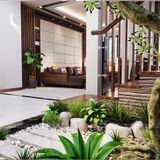  Biệt thự Nam Định - Anh Trung (160m2) - Phong cách truyền thống 