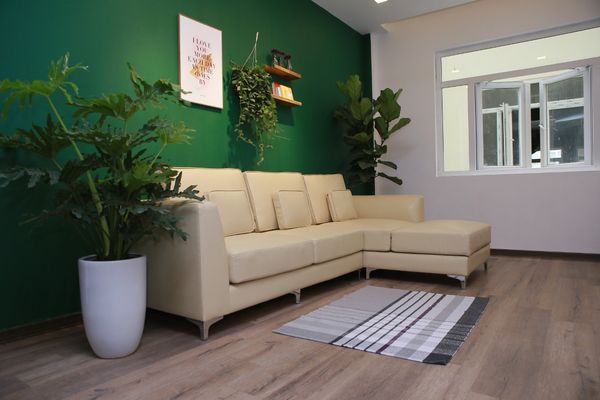  Sofa da góc chữ L MICI 
